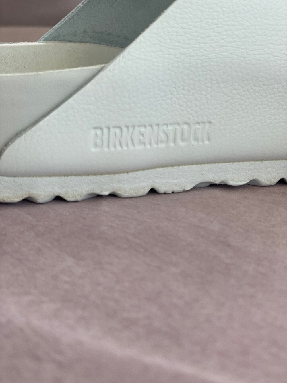 Birkenstock Arizona BS Regular Women 8 Men 6 White Leather Sandal 1026803 Unisex - Picture 11 of 13